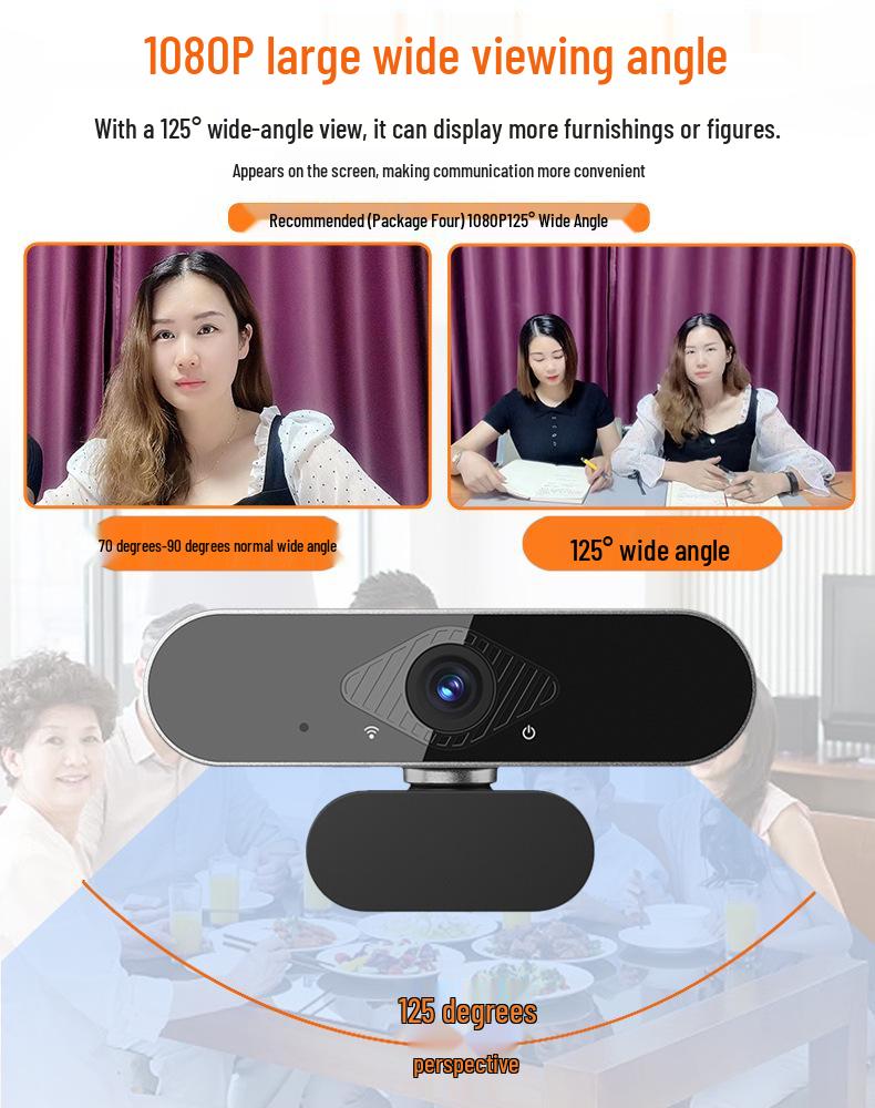 Webcam 1080p2k4k Online For Hd Classes With Usb Connectivity