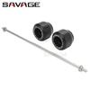 For KAWASAKI Z650 Z750 Z800 Z900 Z1000 NINJA 650 1000 ZX6R VERSYS 650 Z1000SX Front Wheel Fork Slider Axle Fork Crash Protector