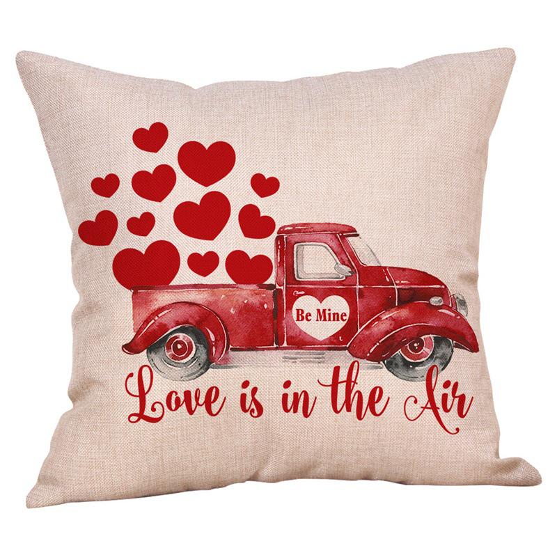 New Valentine's Day Series Cushion: Fashionable Home, Office, or Car Pillowcase