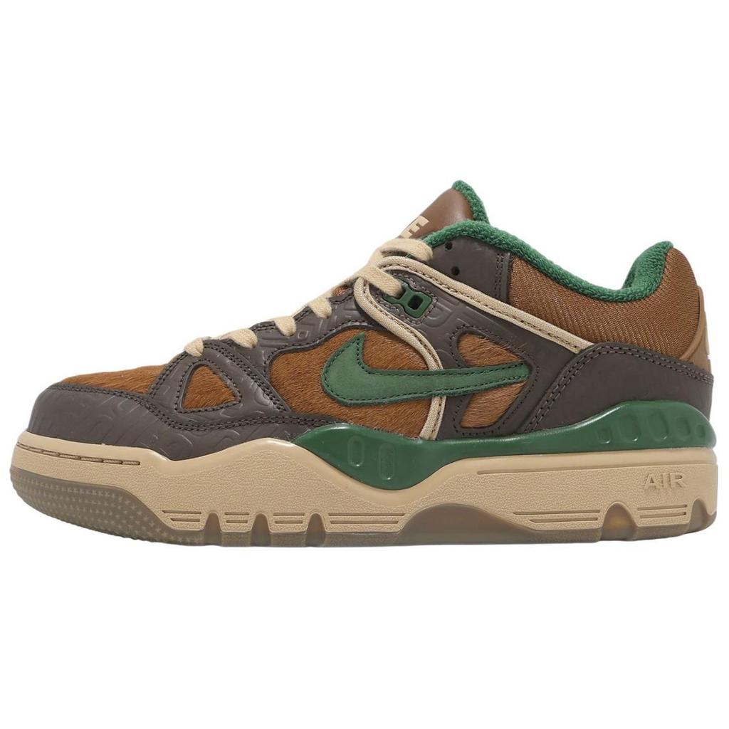 Nike Nigo X Air Force 3 Low OGIN - Baroque Brown Fir Otsumo Plaza Japan Exclusive Men Sneakers Hemp Pecan HQ7533-201
