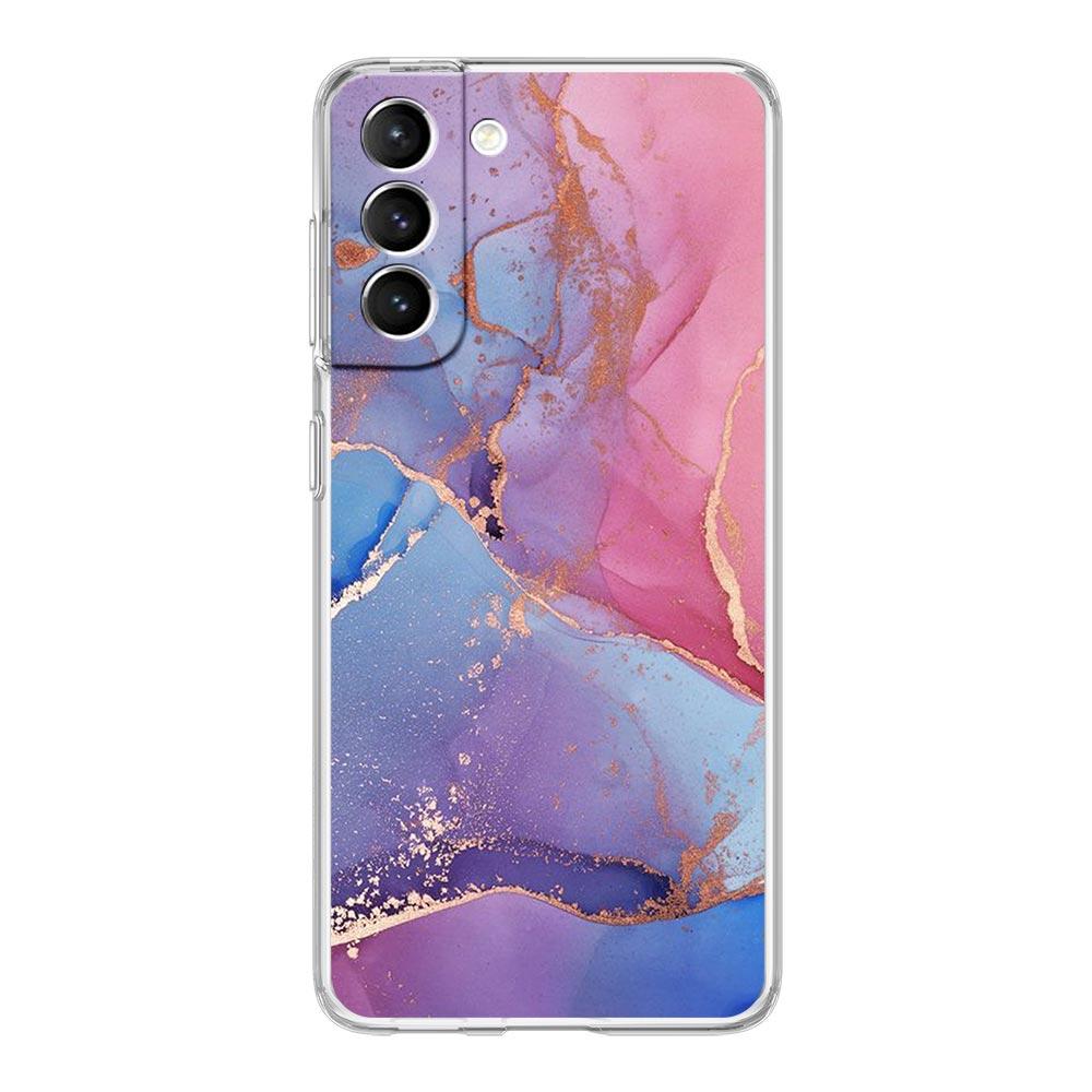 Marble Clear Silicone Phone Case For Samsung Galaxy S23 S22 5G S20 Ultra S21 FE 5G S10E S9 S8 S10 Plus Soft Shockproof Cover