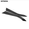 Car Accessories For Nissan Altima -   2024 2025 Exterior Carbon Fiber Rear Window Side Spoiler Wing Cover Trim