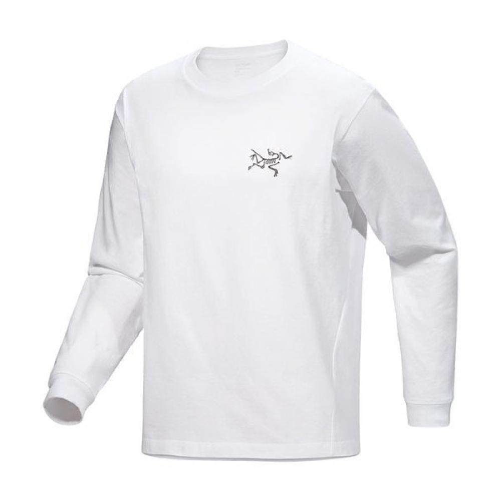 Arcteryx SS26 Хлопковая рубашка Crag с длинным рукавом мужская S atqSm09714 WHITE LIGHT / BLACK/L