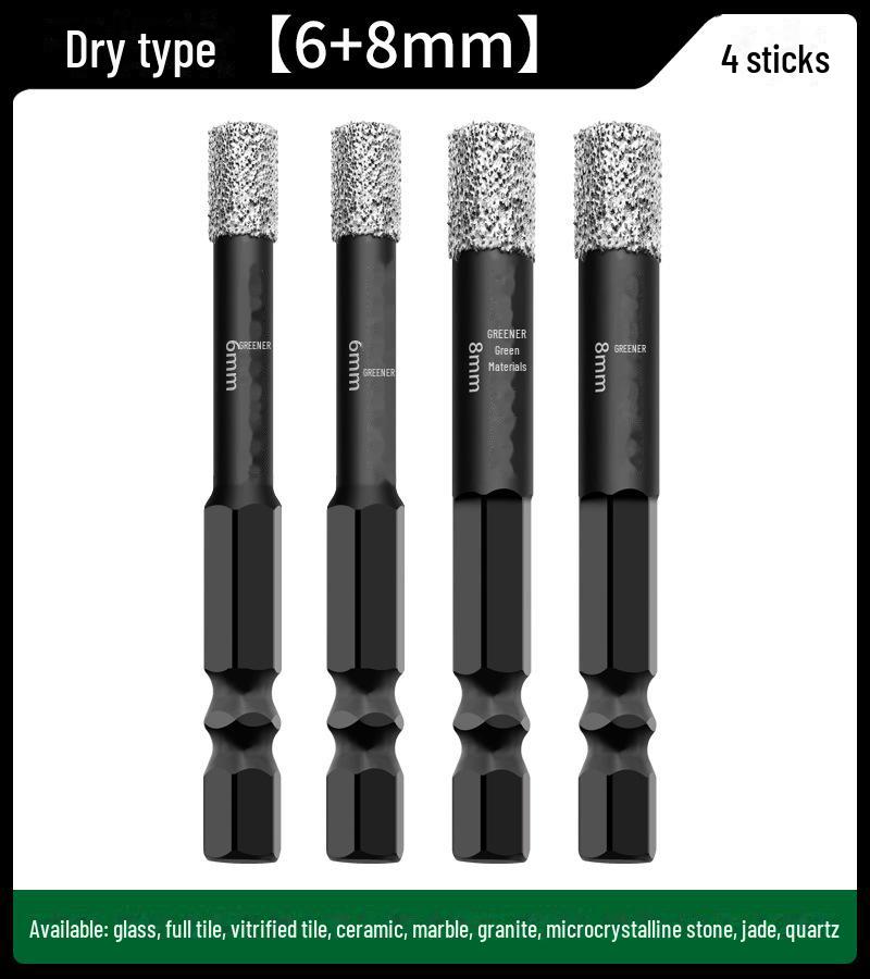 Green Forest Tile Drill Bit for Glass, Marble, and Ceramic