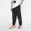 Nike Atmos Collaboration Vintage Embroidered Pants With Zippered Hem Men Bottoms Black CD6133-011