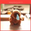 Capybara Plush Keychain Super Soft Pp Cotton Stuffed Toy Bag Clip For Kids Girls Teens Travel Decor