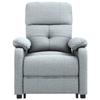 Fauteuil inclinable électrique - MAISON EXCLUSIVE - 1 place - Gris clair - Tissu - 3 positions