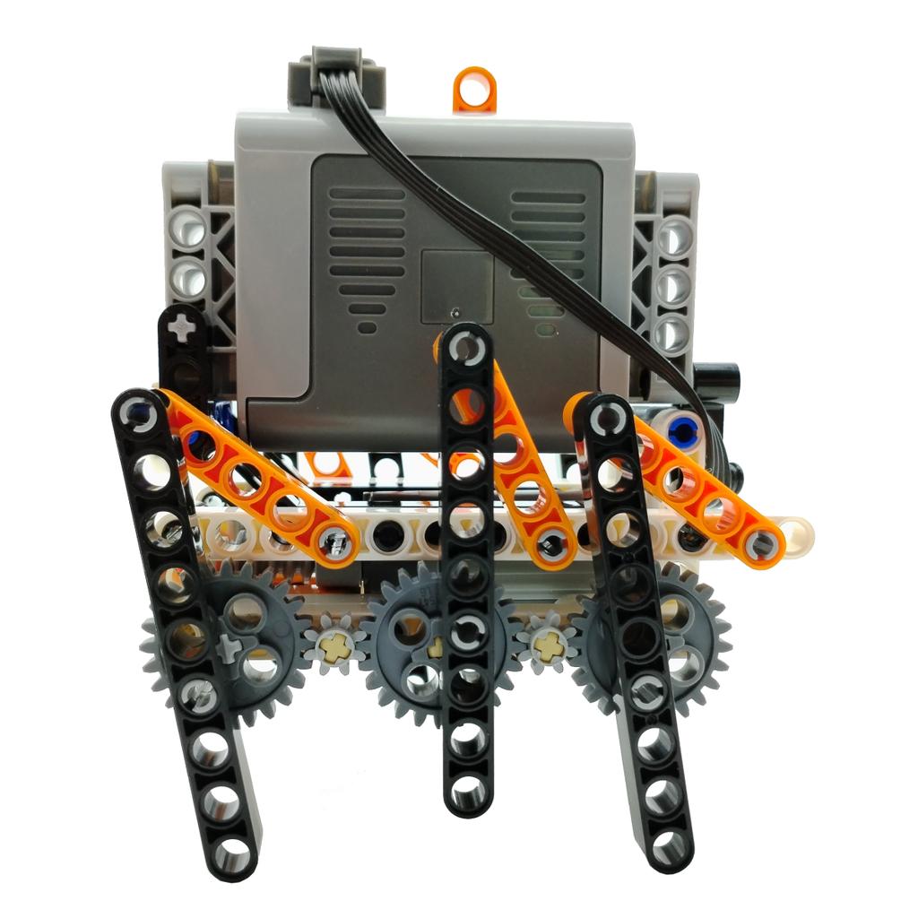 Moc Technical Building Block Power Function Motor Parts 6-legged Walking Robot Bionic Spider Bricks DIY Puzzle Kids Toys
