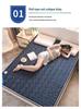 Thick Soft Natural Latex Memory Foam Mattress Pad for Hotel Use
