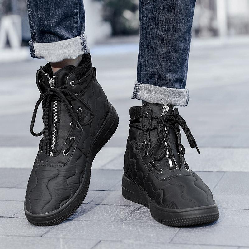 Green Boots Men Fashion Ankle Boots For Men Outdoor Casual Street Style Shoes Sneakers Men New good quality High Top Shoes Male