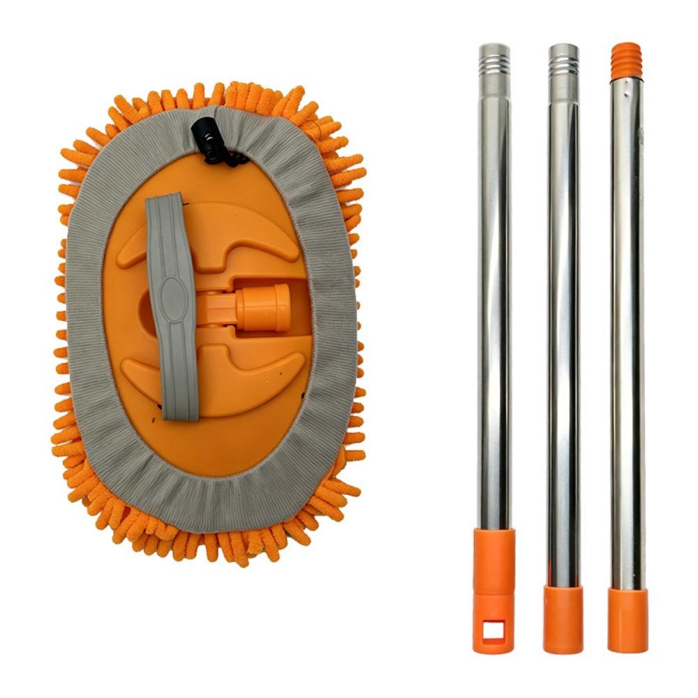 Soft Bristles Car Cleaning Brush Anti-slip Car Cleaning Kit Extendable Car Wash Mop  Car Cleaning