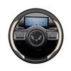 Ultra-thin Nappa Leather Steering Wheel Cover for Wuling Bingo MINI EV: Non-slip, Sweat-resistant, Original Color.