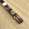 Hashimoto Kosaku Urushi Lakované nádobí Noto Hiba Urushi Hůlky, Série Talismanů, 1 Pár, M