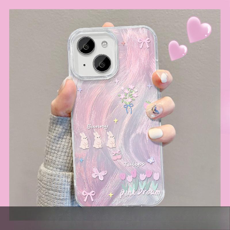 

Applicable To Apple 15 Mobile Phone Case IPhone 14 Laser Three-dimensional Butterfly Doll Invisible Bracket 13 Feather Yarn iPhone SE (2nd Generation)