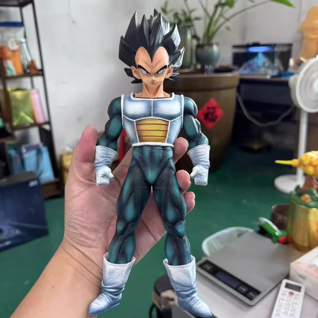 Dragon Ball Gk Statue Figure Super Saiyan Vegeta Standing Position Figure Popular Cartoon Character Statue Desktop Decoration