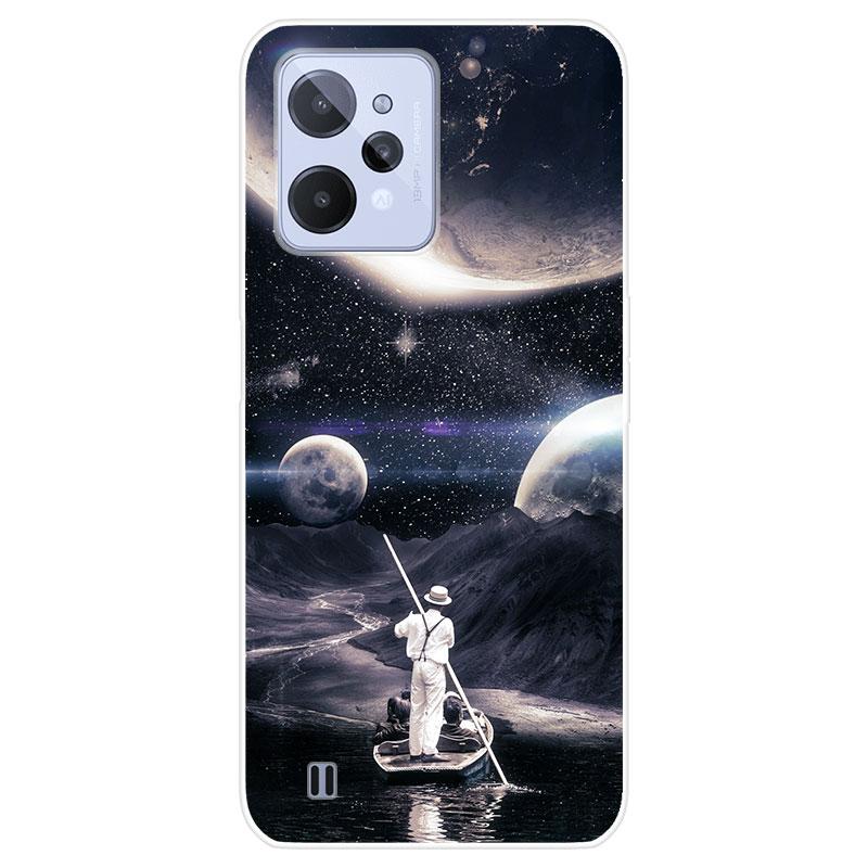 Per Realme C31 C 31 RealmeC31 Custodia morbida in silicone Cover posteriore Custodia per cellulare alla moda