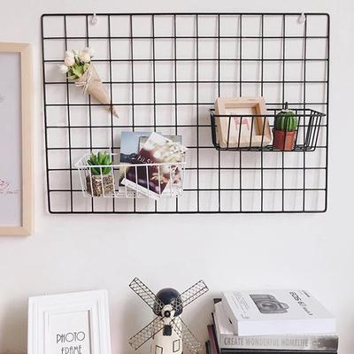 Fashion Iron Home Storage Rack Wall Hanging Storage Box Flower Pot Book Decoration Buy At A Low Prices On Joom E Commerce Platform