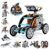 STEM Roboter-Bausatz 12 in 1 DIY Wissenschaftsexperiment Lernspielzeug Ingenieurwesen Technologische Gadgets Geschenk für Kinder und Jugendliche