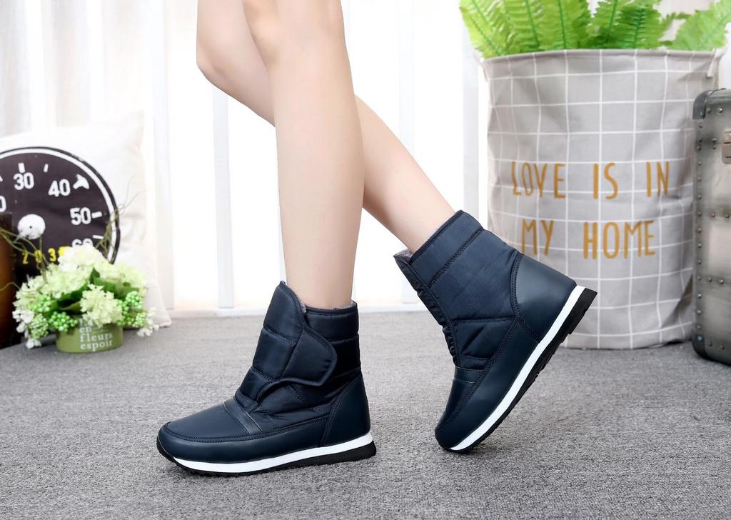 Sheepskin Snow Boots for Men and Cold with Fleece Snow Boots for Plus Size 22cm Japanese Shoe [YFS] Boots, Short/Long Women, Waterproof, Non-Slip,