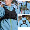 Outdoor Sport Brusttasche Weste Herren Damen Rucksack Mehrere Taschen Reise Arbeit Front Rig Bauchtasche Laufen Radfahren EDC Tasche