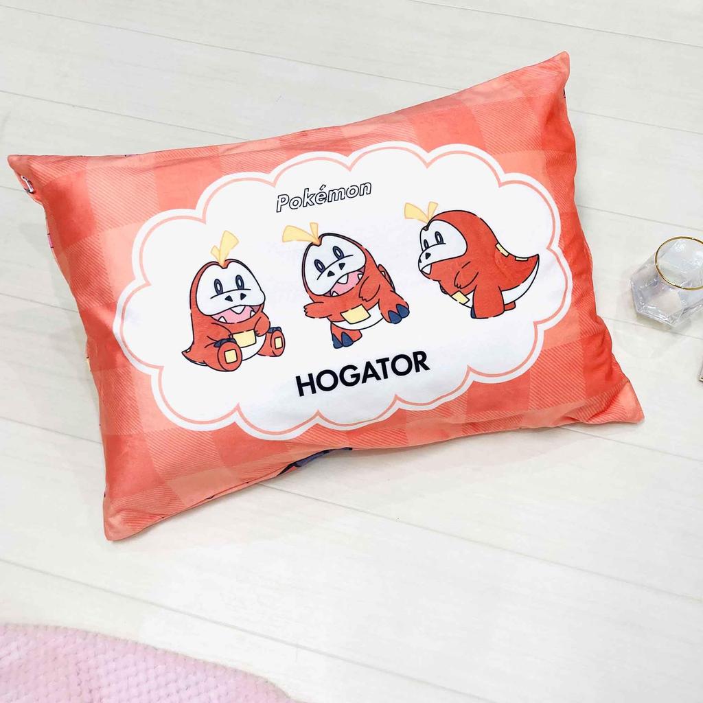 MORIPiLO Pokemon Hogtail and Melting to the Suitable for Both Kids and Cute Plush Pokemon Morishita Pillow Pillowcase, (Smooth Touch), 43x63cm,