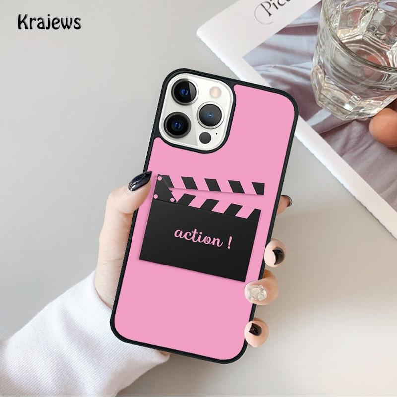 

Clapperboard Phone Case For iPhone 17 Air 16 15 14 Max Plus 11 12 13 Pro Max Phone Cover coque iPhone 13