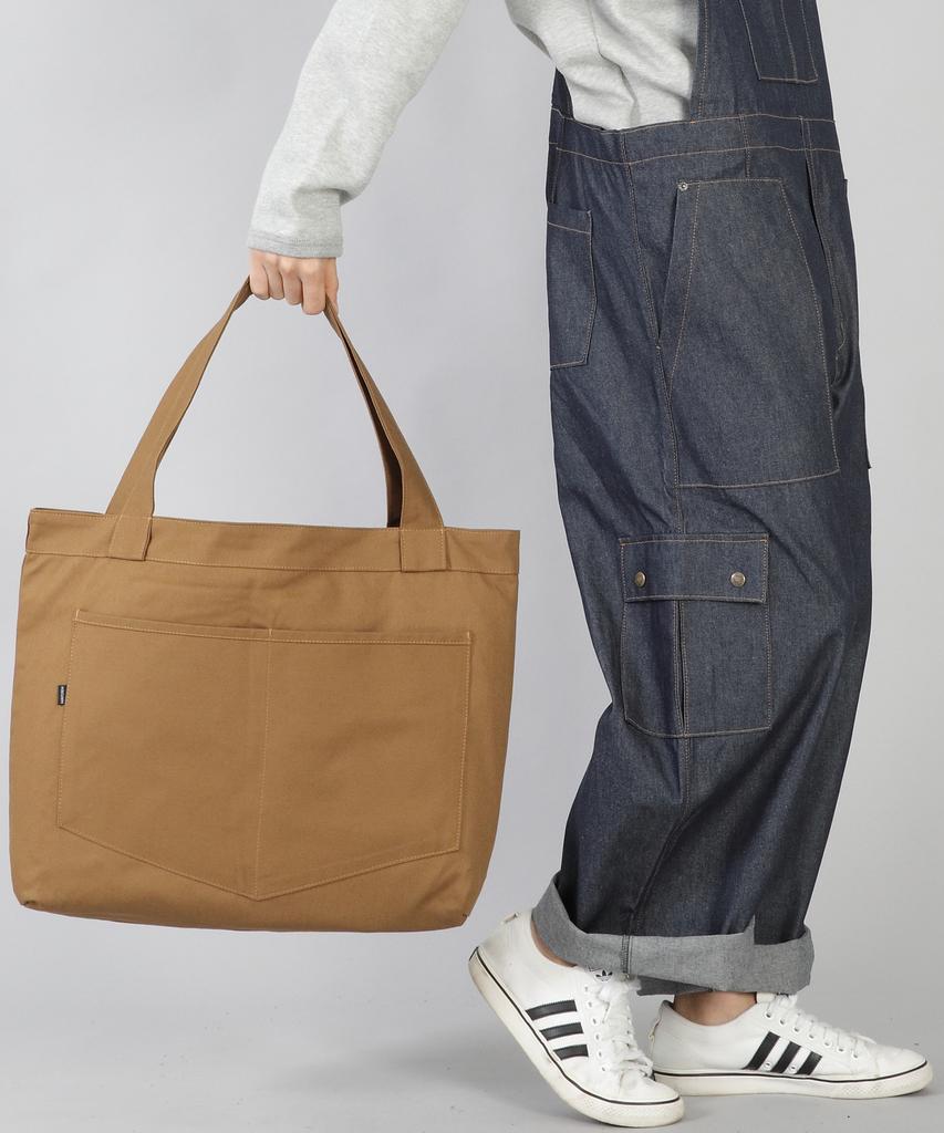 Saintcrew Pentagon Pocket Big Size Eco Bag Pp-108 Camel