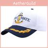 Navy Letter Embroidered Captain Baseball Cap Summer Outdoor Travel Hat Sports