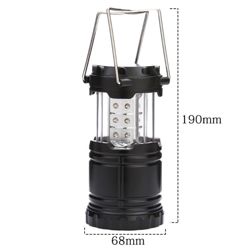 Mini 3*COB Tent Lamp LED Portable Lantern TelescopicTorch Camping Lamp Waterproof Emergency Light Powered