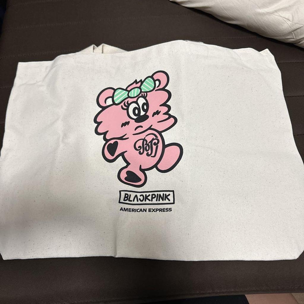 [USED] BLACKPINK VERDY Tote Bag BORN PINK Pop-Up