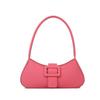 Temperament Simple and Fashionable Solid Color Small Bag Women's 2025 Summer New Foreign Style Shoulder Armpit Bag Solid Color Small Square Bag