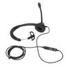 Telephone Headset Volume Adjustment Microphone Mute Monaural 2.5mm Business Headset for Call Centres Telemarketing