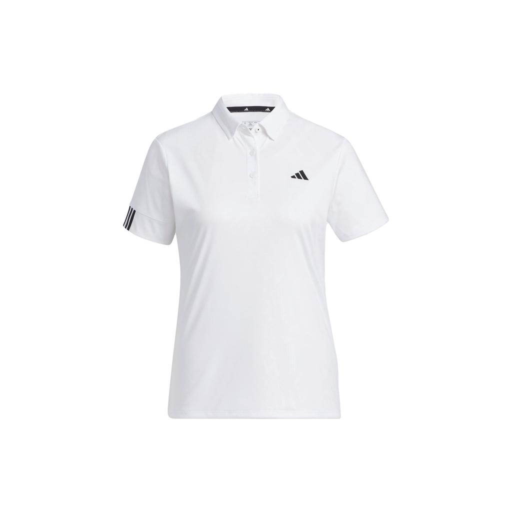 Adidas Sports Short Sleeve Polo Shirt Women tops White HS6994