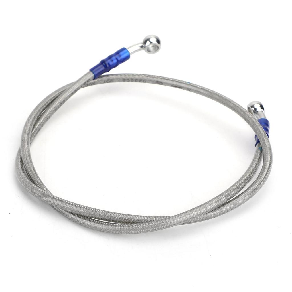 110cm/43" M10 Brake Oil Hose Line Banjo Fitting Stainless Steel End