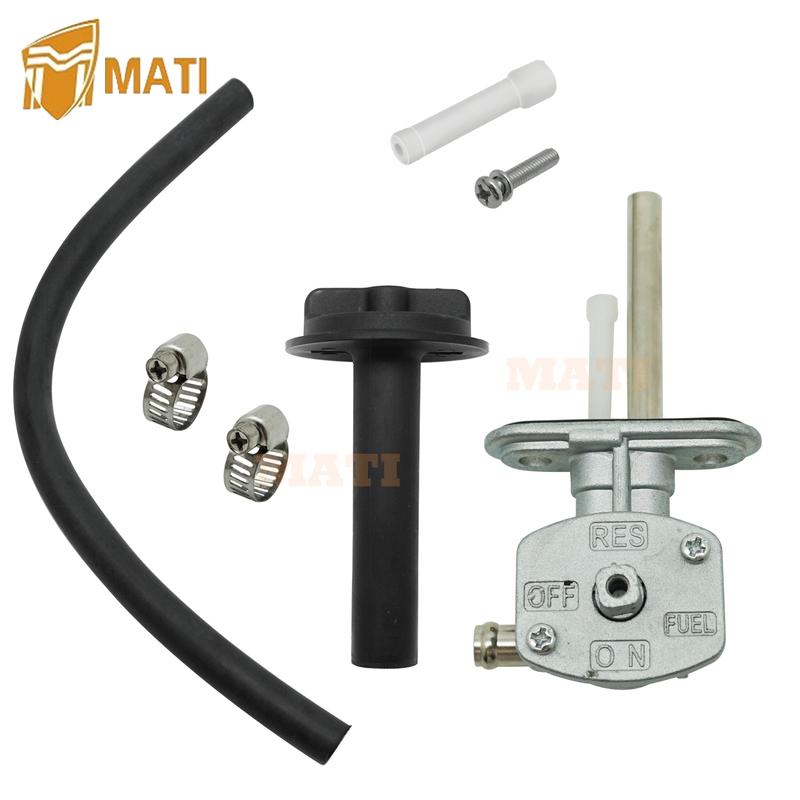 Fuel Cock Petcock & Lever Assy for Yamaha ATV Kodiak 400 YFM400 2000-2006 Kodiak 450 YFM450 2003-2006 Grizzly 400 YFM400 07-08
