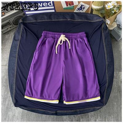 Basketball Shorts Men's Wild Mesh Breathable Quick-drying Sports Pants Running Training Five-point Pants Men
