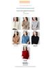 Women's Hooded Sweater: New Autumn/Winter Loose Fit Core-Spun Yarn Pullover