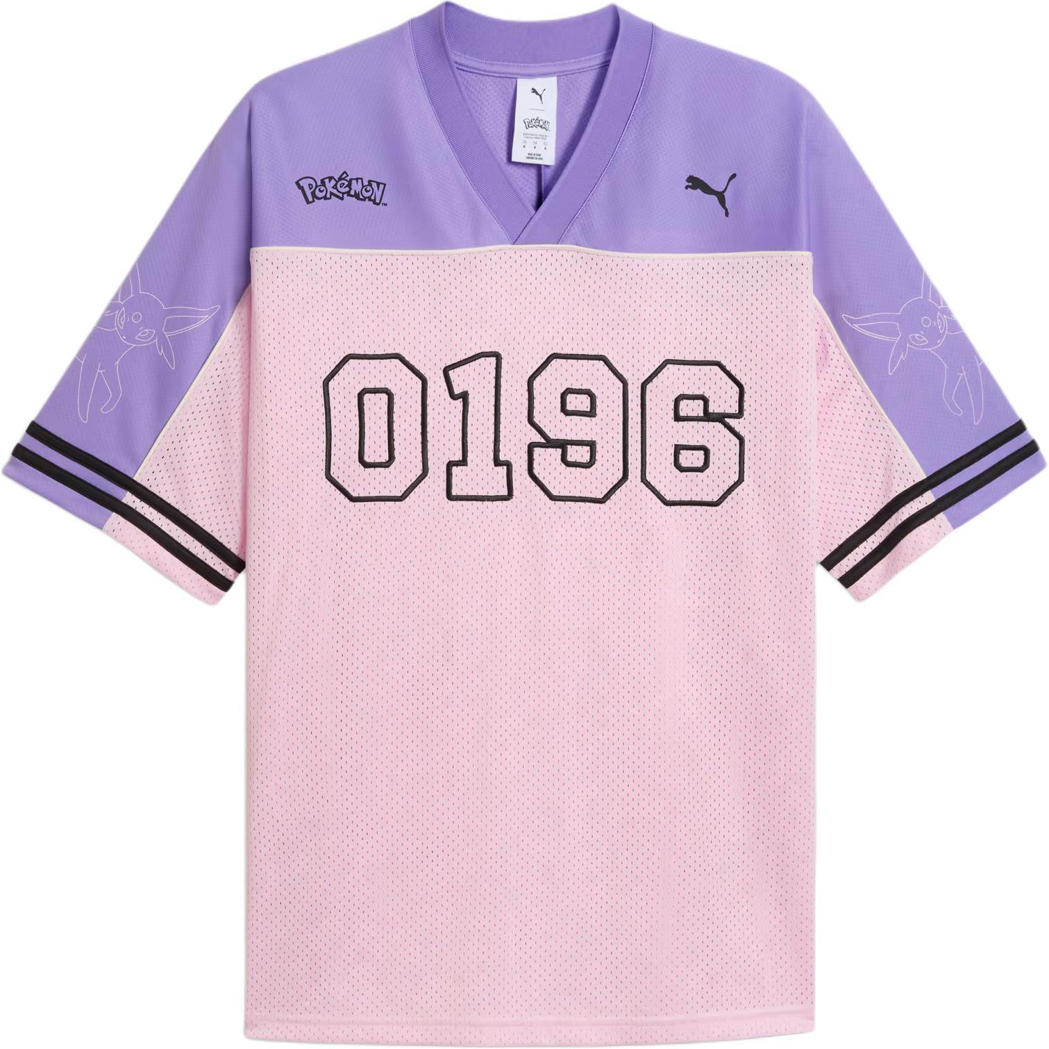 PUMA X Pokemon Oversized Jersey Pearl Pink Men s 634919-70 XL