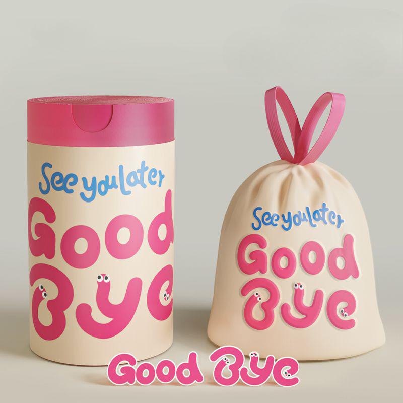 Thickened Drawstring Trash Bags 45x45cm Kitchen Garbage Bags Heavy Duty Plastic Refuse Bags With Printed Pattern