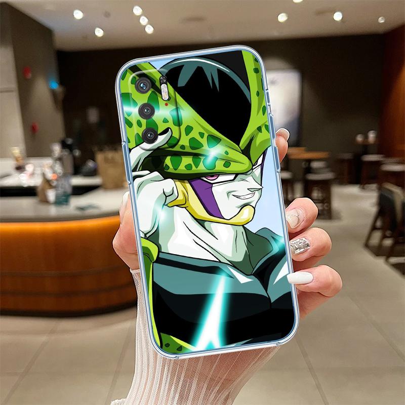 RE24 Dragon Ball Freeza Transparent Phone Case for Motorola Moto G7 G8 G9 G84 G85 G73 G24 G15 Z2 Play Power Plus