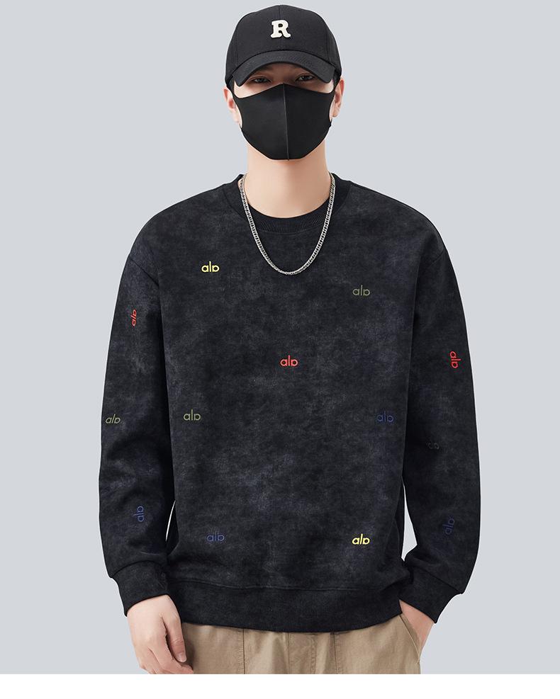 

Men s Slim Fit Korean Style Embroidered Hoodie, 2025 Autumn/Winter Collection. XL