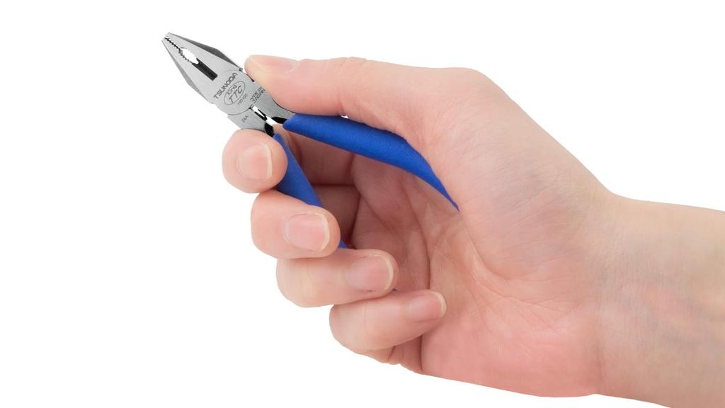TSUNODA Compact Professional Made in MP-100 Pliers, 100mm, Palm-Sized, Compact, Mini, Tool, Japan, Tsubame-Sanjo