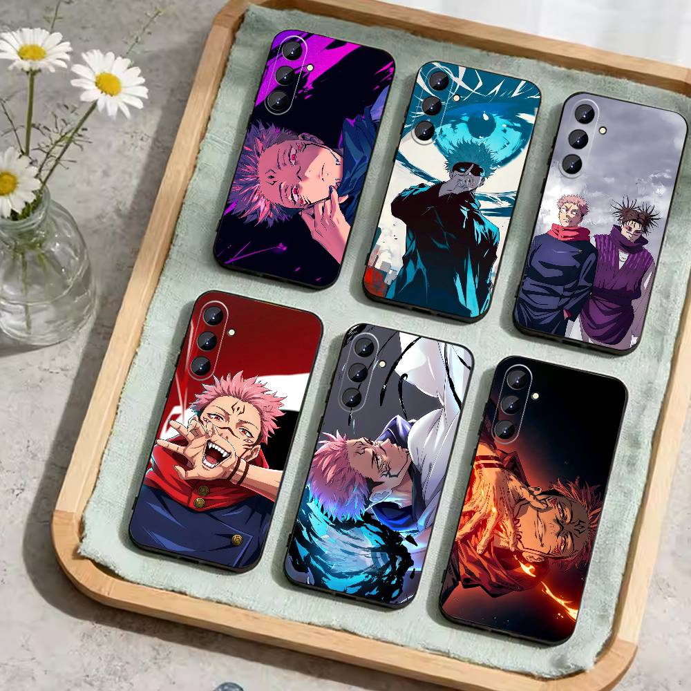 Jujut-su I-Ichiji K-Kaisen Phone Case For Samsung Galaxy A73,A72,A71,A70,A52,A51 Others Soft Black Cover