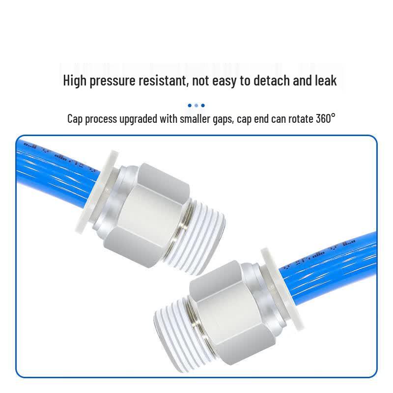 Pneumatic Straight Quick Connect Air Pipe Fitting