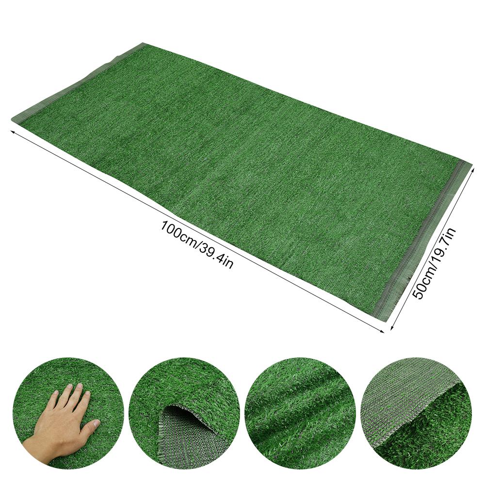 Kunstrasen 1cm Grashöhe Hohe Dichte Realistischer Teppich Synthetischer Rasenteppich Gartendekor Natürlicher Falscher Rasenteppich