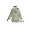 Nike Solid Color Pocket Hoodie Women Tops Green DV7825-386