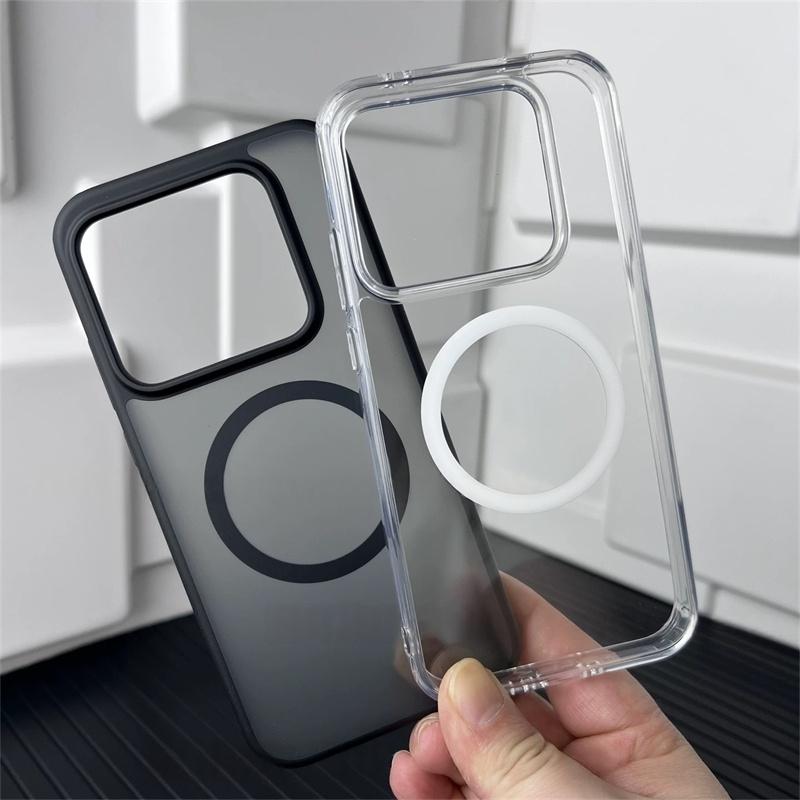 For Realme GT 8 Pro Case Magnetic For MagSafe Transparent Cover For Realme GT8 Pro 5G Acrylic Protect Shell Shockproof Bumper