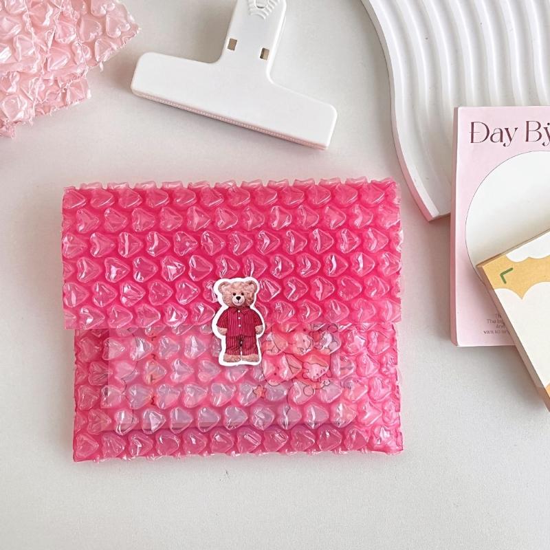 Bubble Bags Bubble Packaging Bags Heart Bubble Cushioning Bags for Mailing