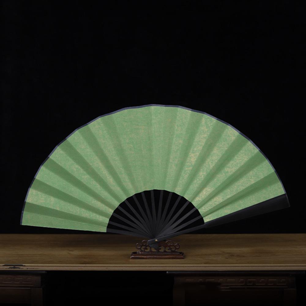 Handwritten Calligraphy Bamboo Folding Fan Antique Style Hand Fan Dance Fan  Calligraphy Painting