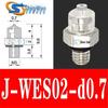 Vacuum Suction Cup & Nozzle for Robot Arm Accessories (Models J-WES01-d2, J-WES02-d4, WEP01-d2)